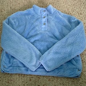 Cute fuzzy pull over!